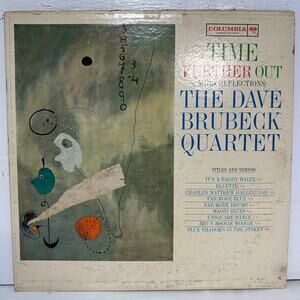 Dave Brubeck Quartet Time Further Out Miro Reflections LP 1961 6-Eye